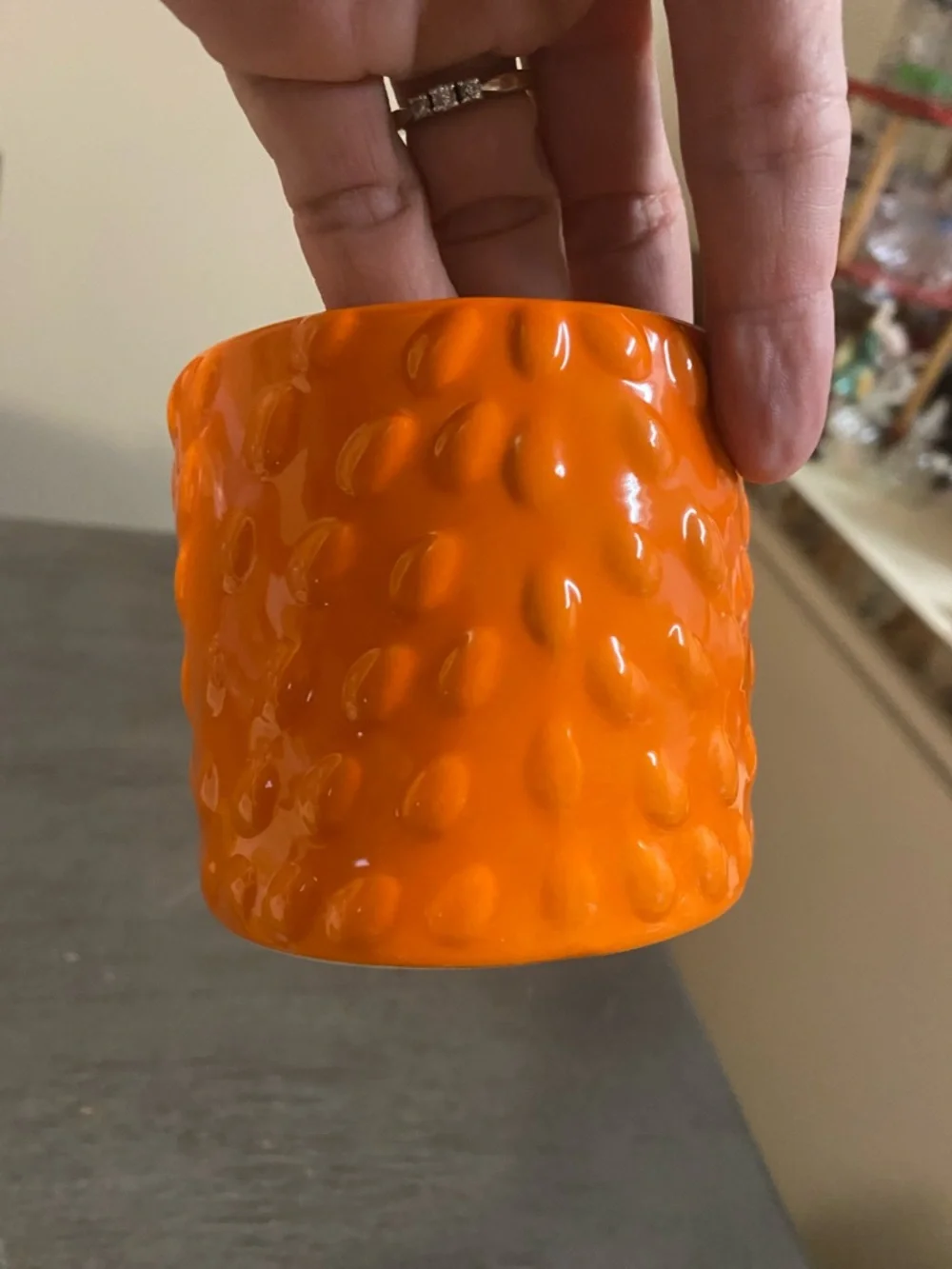 Orange Fox Ceramic Planter - Cute Animal Décor
